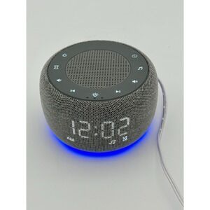 Buffbee RS11 Bluetooth FM Radio Alarm Clock White Noise Machine 7 Color Light